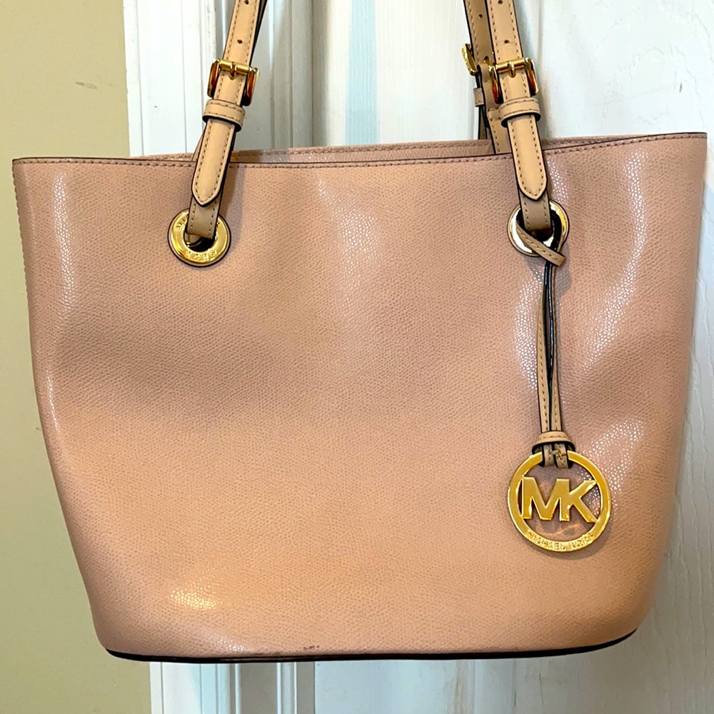 Michael Kors tote purse - blush pink